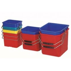 Cubos para carros de limpieza