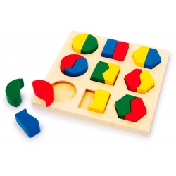 Puzzle de encaje de formas...