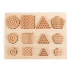 Encaje sensorial de madera...