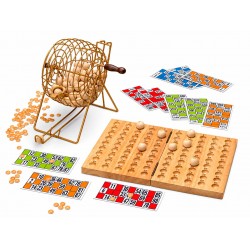 Bingo deluxe con bombo...
