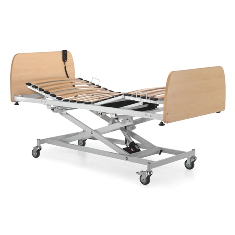 Cama electrica con carro elevador 90