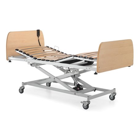 Cama electrica con carro elevador 90