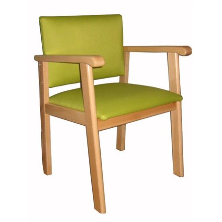 Sillon geriatrico respaldo bajo
