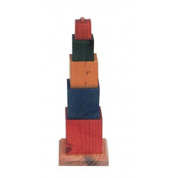 Torres de cubos apilables