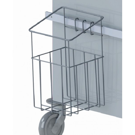 Soporte para bolsa de basura de carro de medicacion