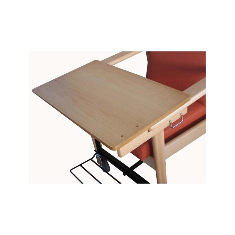 Mesa bandeja para sillones respaldo alto