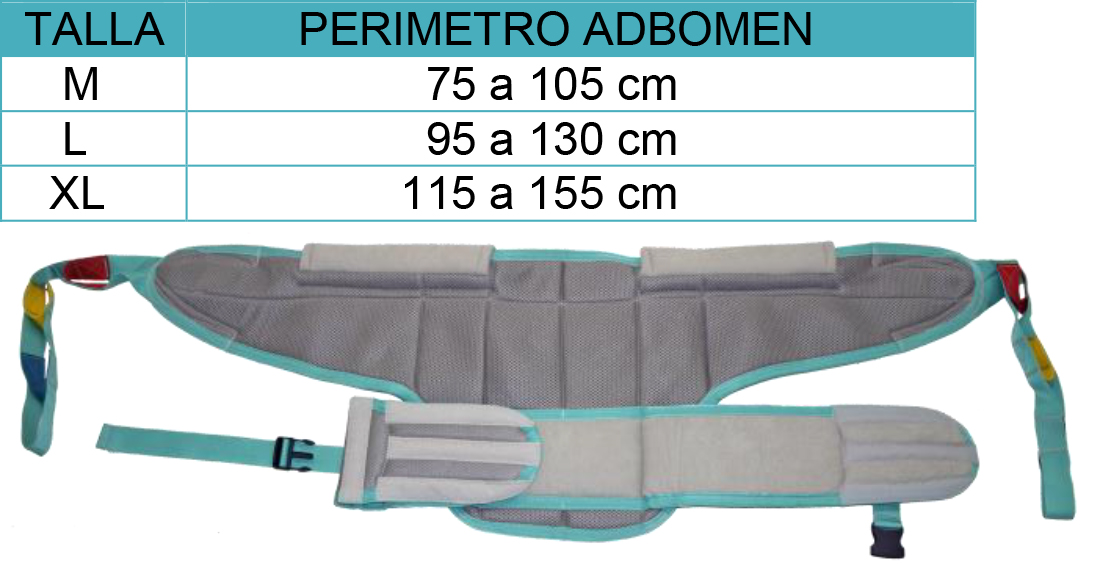 arnes bipedestacion grua